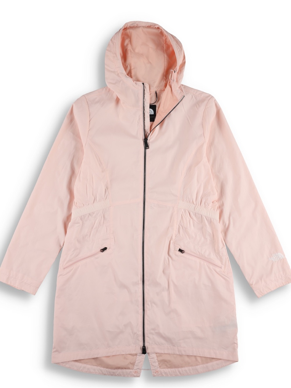 The North Face Women's Pale Pink Hooded Trench Coat